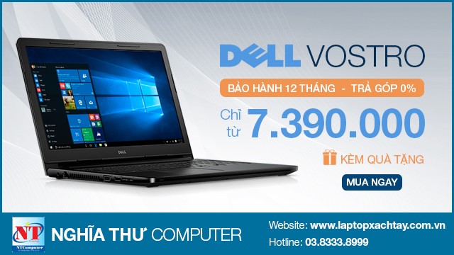 Dòng Vostro doanh nghiệp vừa và nhỏ