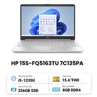 HP 15s-fq5231TU i3-1215U/ 8GB RAM/ 256GB SSD/15.6"FHD/ Win 11, Silver