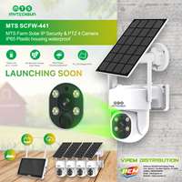 Camera Năng Lượng Mặt Trời Mytechsun SCFW-441 - bộ 4 camera + LCD 10" - MTS USA